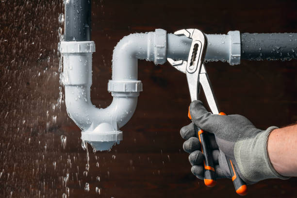 Professional Leak Detection technician working in Franklin Springs, GA